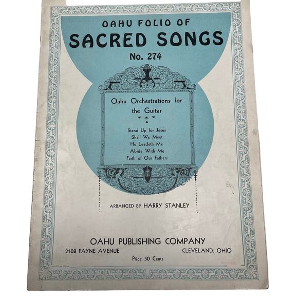 Oahu Orchestrations Music and Song Book Collection Hawaiian Guitar Luao Island - Picture 4 of 7